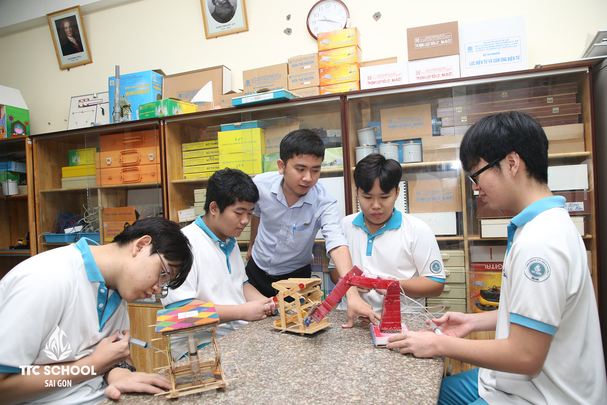 Câu lạc bộ STEM của Trường THPT Tân Phú thành công từ nhiều năm