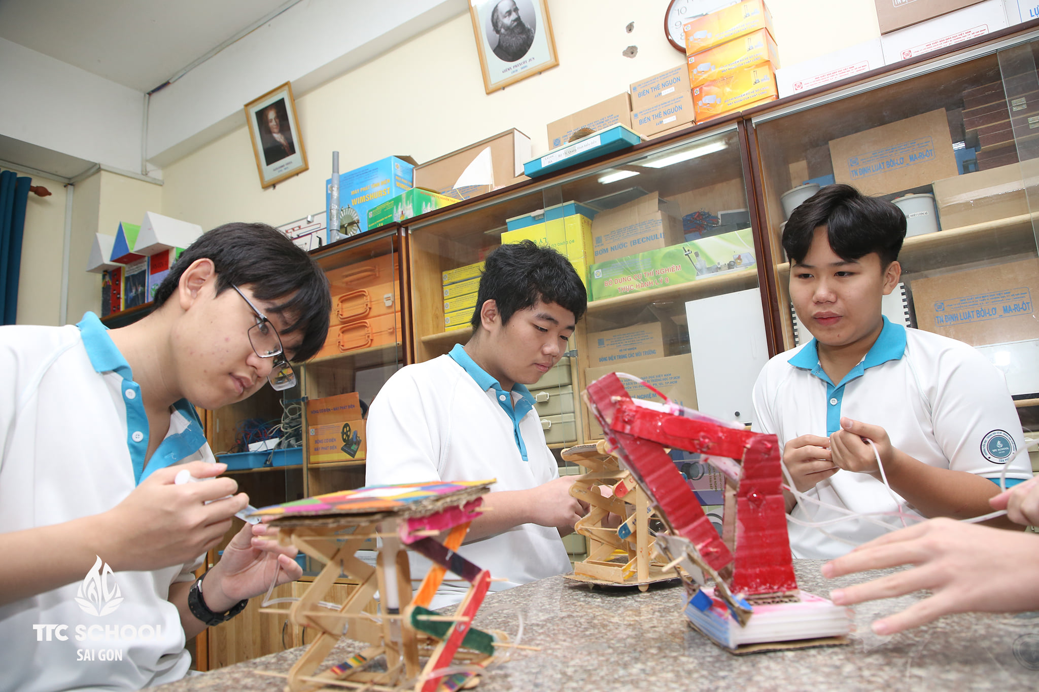 Câu lạc bộ STEM của Trường THPT Tân Phú thành công từ nhiều năm
